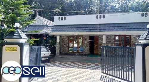 10 cent plot with 1300 sqft house for sale in Piravom 1 