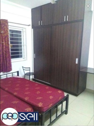 2bhk apartment for rent with bed n mattressin jp nagar. 2 
