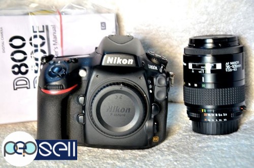 Nikon D800E with 35-105 Nikor Lens 1 