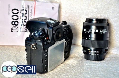 Nikon D800E with 35-105 Nikor Lens 4 