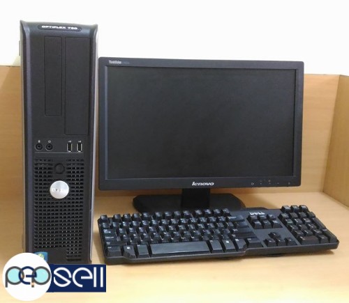 Slim DELL 780 - C2D 3.0 GHz - 6MB Cache - 2GB DDR-3 - 250GB HDD - 19" LCD - 100% Condition 0 