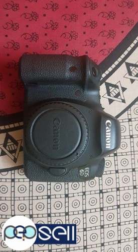 Canon 6d body less than 2yrs old for sale 1 