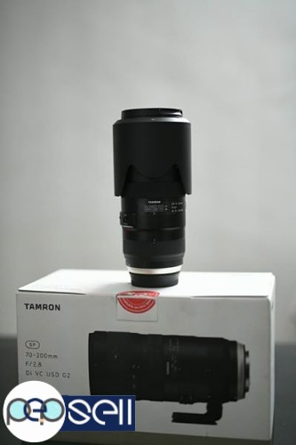 Canon Mount Tamron 70-200 2.8 G2 in Brand New condition 1 