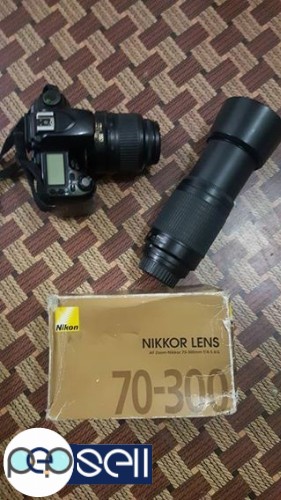 Nikon d80 camera 16GB memory card 0 