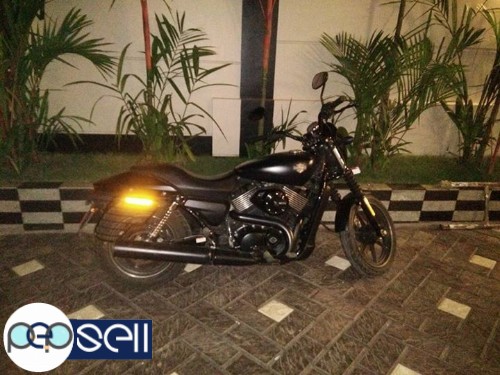 Harley Davidson 2015 model well maintained bike for sale 5 
