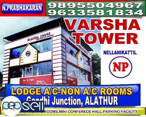 VARSHA LODGE-Lodge,ALATHUR,GANDHI JUNCTION,Perinkulam Road Alathur 3 