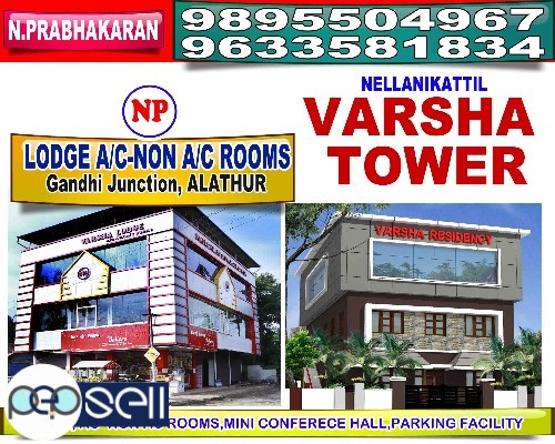 VARSHA LODGE-Low Cost Room Rent,ALATHUR,Gandhi Junction,Perinkulam Road Alathur 1 