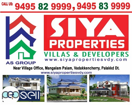 SIYA PROPERTIES-Villas, VADAKKENCHERRY,Near ICICI Bank Vadakkencherry, Vadakkencherry,Near NH Vadakkencherry 5 