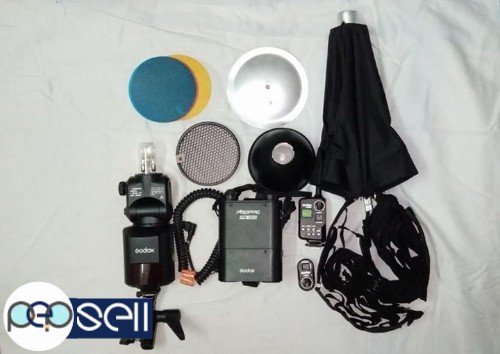 Godox AD360 with Accessories 0 