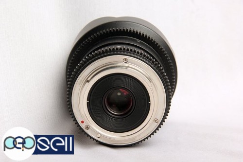 Samyang 14mm f3.1 cine lens (fully manual canon mount) 2 