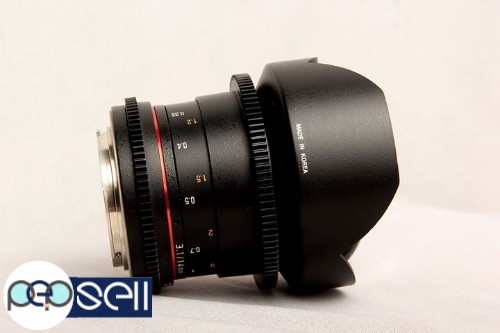 Samyang 14mm f3.1 cine lens (fully manual canon mount) 3 
