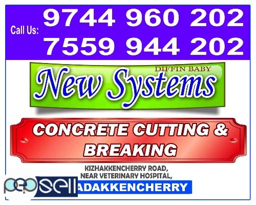 NEW SYSTEMS-Concrete Breaking,VADAKKENCHERRY,Puthunagaram, Thathamangalam,Chittur,Kozhinjampara 4 