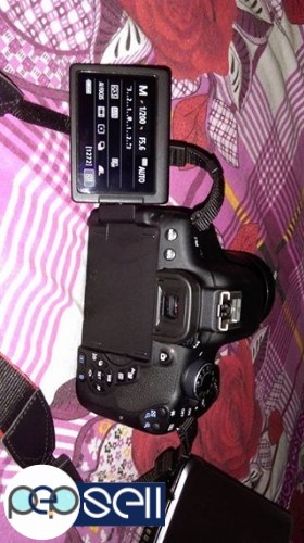 Canon 750d with 18-55 stm and 55-250 stm 0 