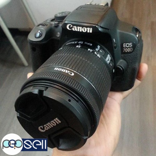 DSLR Canon 700d 18-55MM and 75-300mm Lens  1 
