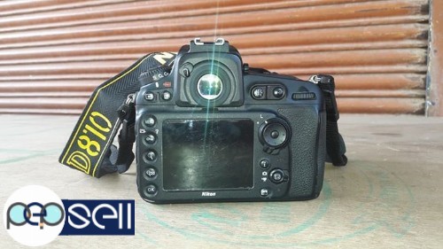 Nikon 810 with 3 months warranty left 2 