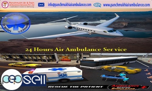Quickest Patient Transfer by Panchmukhi Air Ambulance Service in Delhi 0 