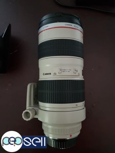 Canon 70-200 Telephoto lens for sale 2 