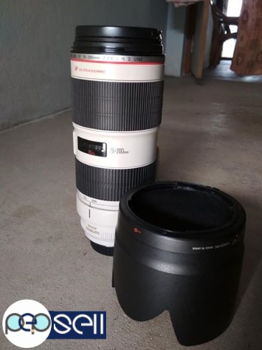 Canon 70-200 2.8 is ii lens for sale 0 