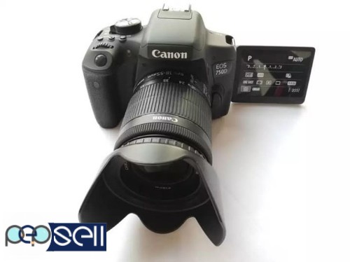Canon 750d - DSLR Camera for sale 0 