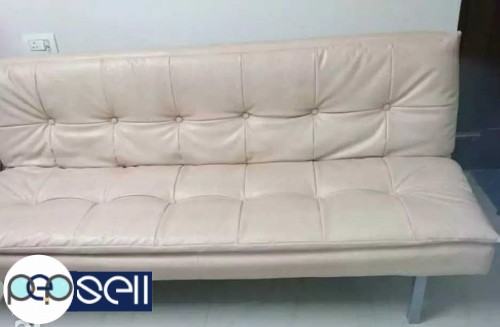 3 seater sofa cum bed dismantable for immediate sale 0 