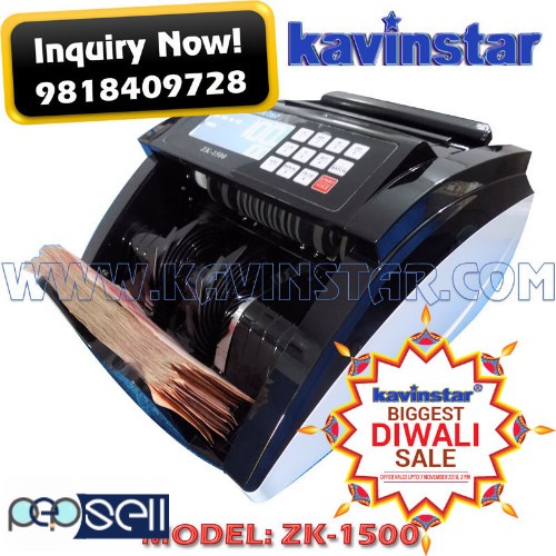 DIWALI DHAMAL OFFER - NOTE COUNTING MACHINE WITH FAKE NOTE DETECTOR 1 
