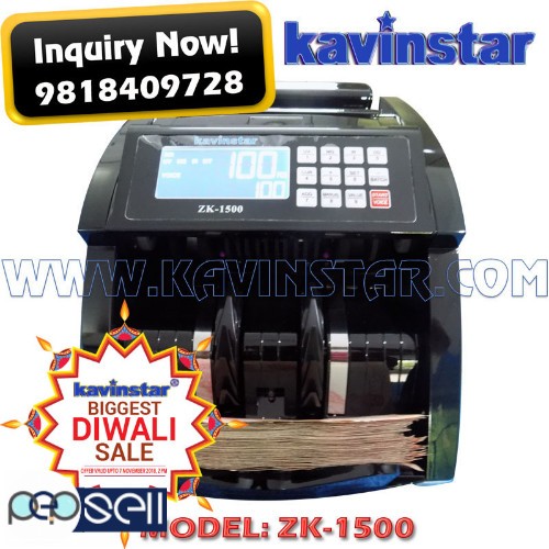 DIWALI DHAMAL OFFER - NOTE COUNTING MACHINE WITH FAKE NOTE DETECTOR 4 