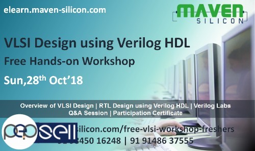 Register now for FREE hands-on session on VLSI Design using Verilog HDL  0 