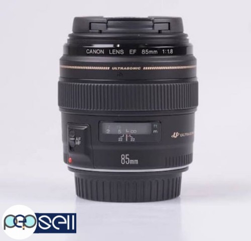 Canon 85mm 1.8 Lens for sale 0 