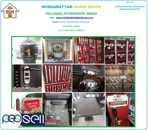 MUNDAMATTAM GLASS HOUSE, Plain Lacquered Dealer in Pala,Vaikom, Thalayolaparambu 0 