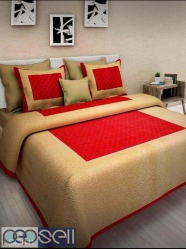 Jaipuri Style Cotton Double Bedsheets for sale  2 