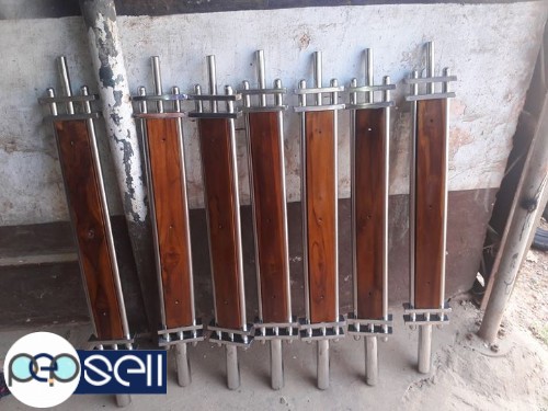 Wooden steel railing post manufactur 1 