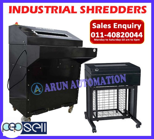 INDUSTRIAL PAPER SHREDDER MACHINE MANUFACTURER IN DELHI 0 
