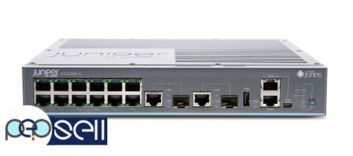  Juniper EX2200-C Compact Ethernet Switch 8 port in UAE 0 
