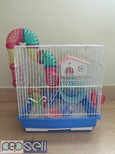 Imported Hamster cages with toys for sale in cochin. 2 