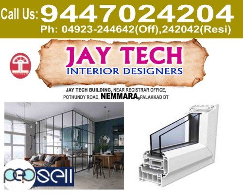JAY TECH INTERIOR DESIGNERS-Plastic Door Dealers,Nenmara,Vallanghy,Kollengode,Vadakkencherry,Near Nemmara Bus Stand 2 
