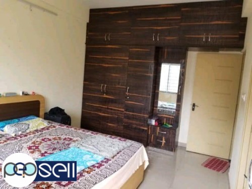3BHK semi furnished flat for rent 0 