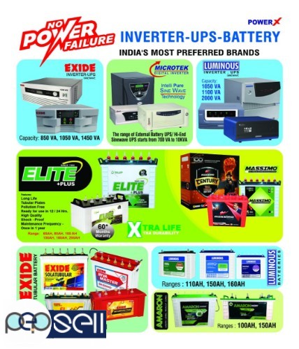 POWERX Systems, Microtek Inverter Dealer in payangadi,  puthiyangadi,  mattul 2 