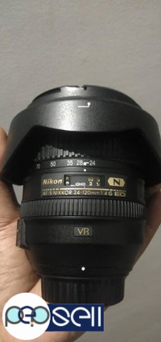 Nikon 24-120 F4 Nano lens in brnd nw condition 1 