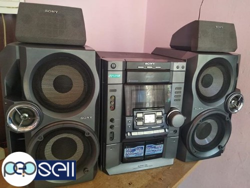 old sony speaker system