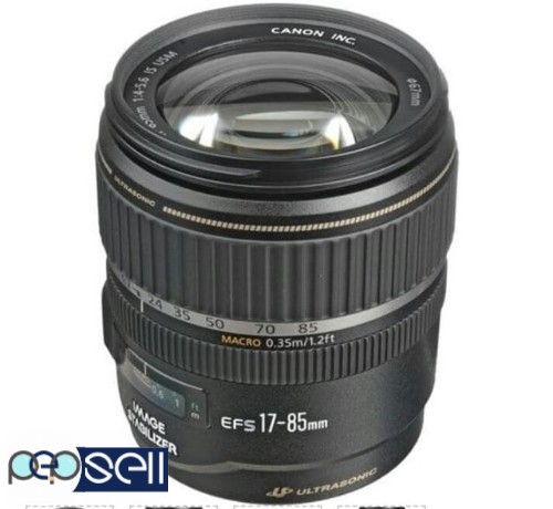 Canon 17-85 f3.5-4.5 lens for sale at Kolkata 0 