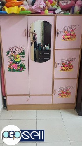 Kids Wardrobe and Study Table for sale 0 