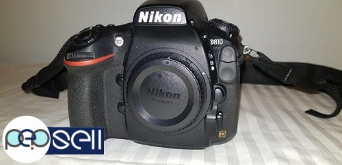 Nikon D810 Body 3 years old for sale 0 