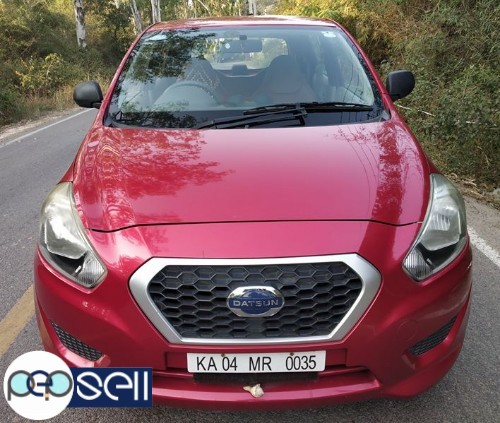 Datsun Go 2016 model 1st owner at Banglore for sale 0 