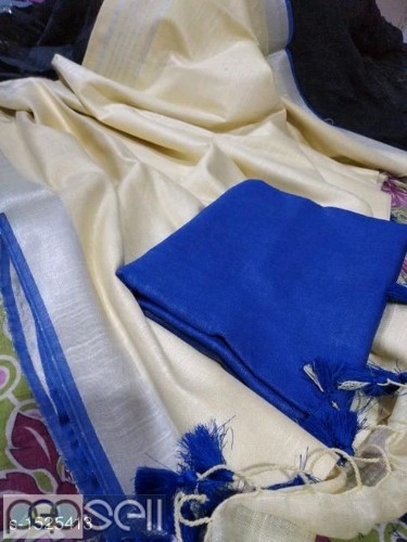 Linen sarees available in Kochi 2 