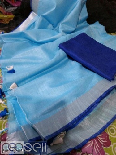 Linen sarees available in Kochi 3 