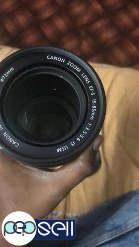 Canon lens 15-85mm for sale 0 
