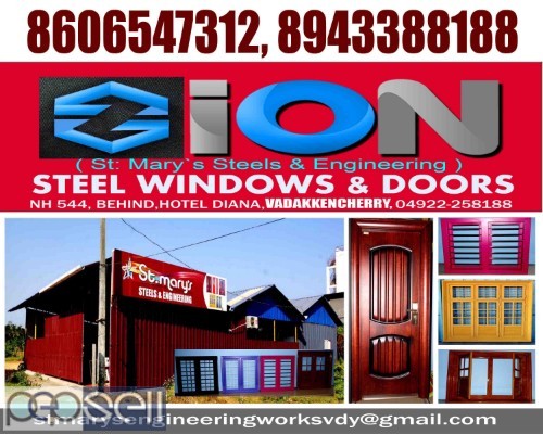 ZION STEEL WINDOWS & DOORS VADAKKENCHERRY-Steel Windows Dealers VADAKKENCHERRY 0 