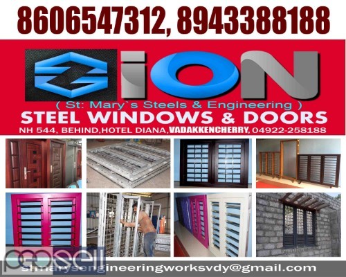 ZION STEEL WINDOWS & DOORS VADAKKENCHERRY-Steel Doors VADAKKENCHERRY 1 
