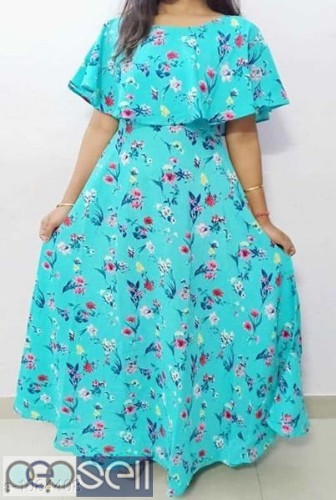 American Crepe Printed Dresses available for sale 2 