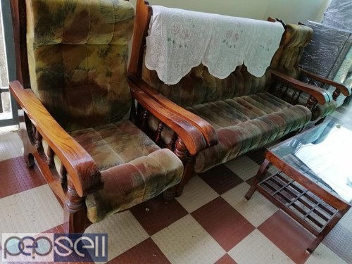 Sofa set rosewood eetty antique model more than 10 years old for sale 2 